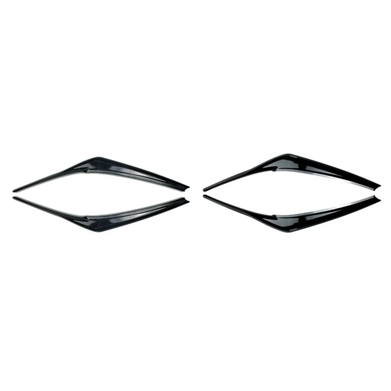 

Car Headlight Eyebrow Eye Lid Head Light Lamp Eyelids Cover Stcker Trim For Toyota Camry LE XLE SE XSE 2018-2021
