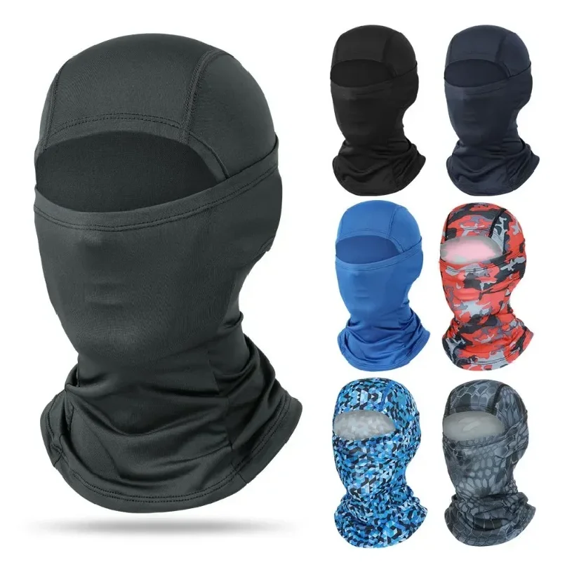 

Motorcycling Hood for Men and Women Outdoor Riding Balaclava Hat Windproof and Sunscreen Sun Hat Quick-drying Breathable Mask