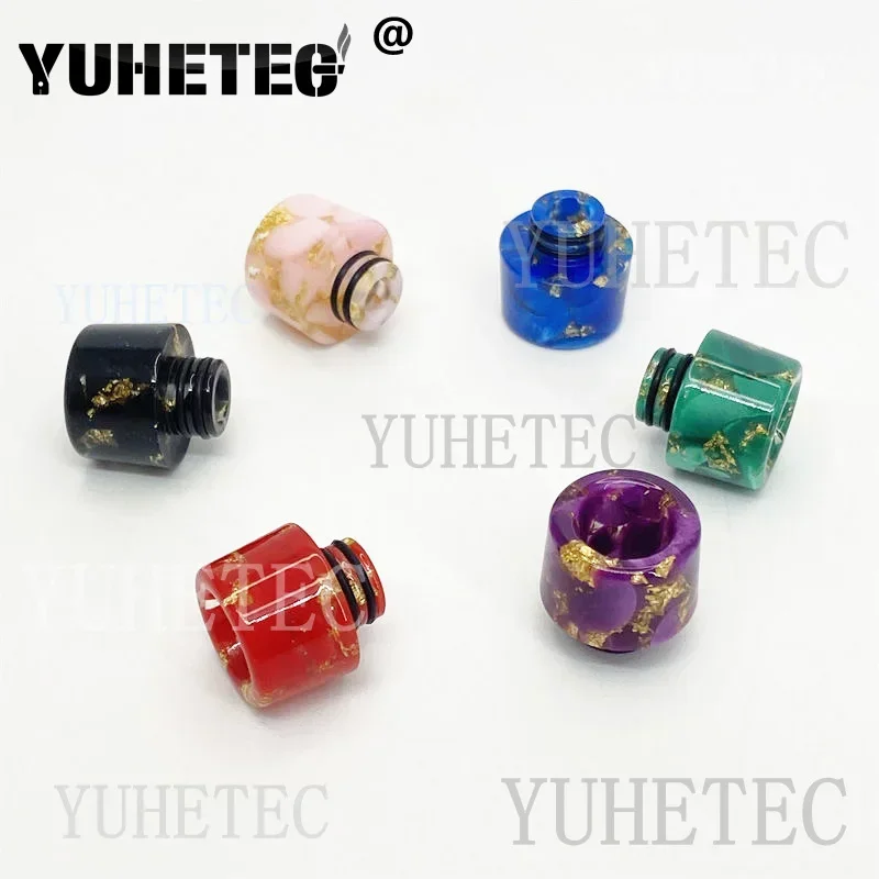 1 قطعة/10 قطعة 510 بالتنقيط تلميح الراتنج القش المشتركة لون عشوائي #3