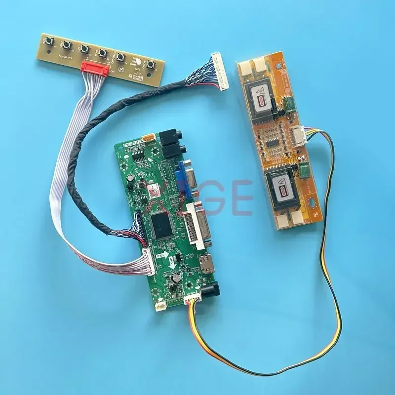 

Плата драйвера контроллера M270HW01 M240HW01 M215HW01 M215HW03 LVDS-30Pin DVI VGA HDMI-совместимая ЖК-панель 1920*1080 комплект 4CCFL