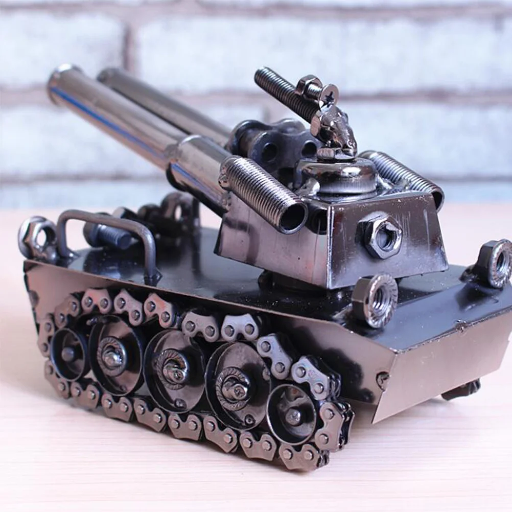 

Iron Motorcycle Military Tank Vintage Military Vehicle For Home Bar Shop Display Metal Art Craft