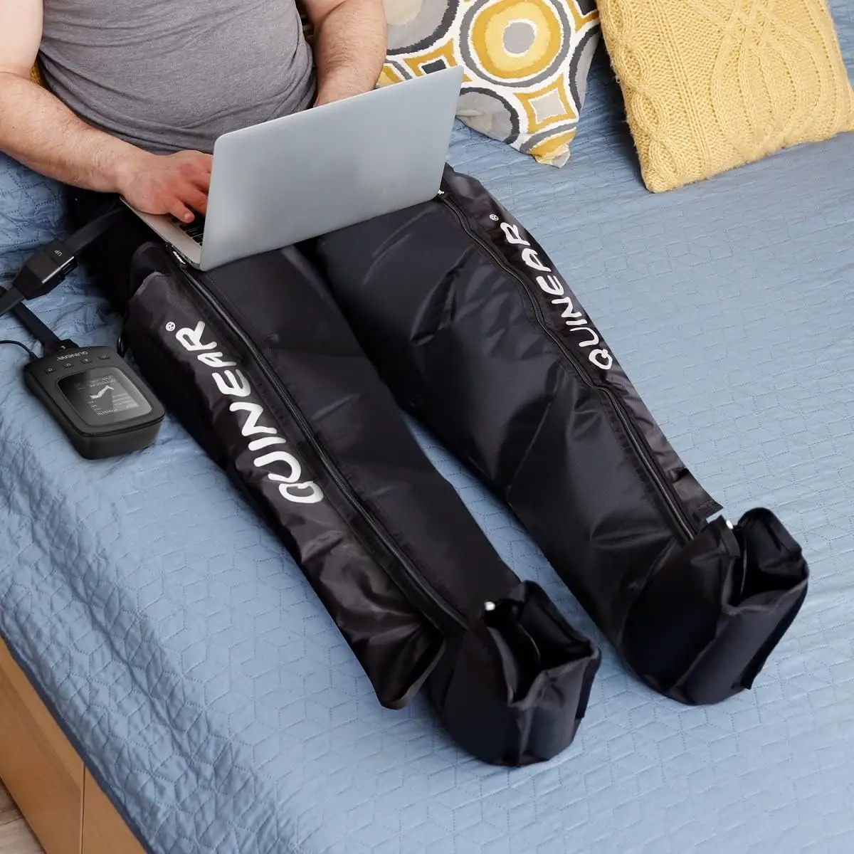 Recovery System, Professional Sequential Device for Massage Therapy, Foot and Leg Recovery Boots for Improved Circulation