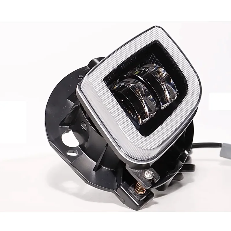 LED Fog Light For Honda Goldwing Valkyrie Bagger 1800 GL1800 F6B 12-17 Auxiliary Passing Lamp DRL Front Centre Lower Cowl Insert