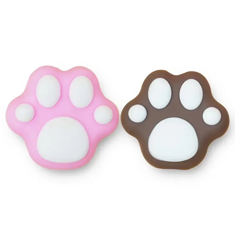 2szt Cute Cat Paws Cable Winder Protector dla iPhone Kawaii Pink Desktop Wire USB Cable Charger Cable Organizer Protector