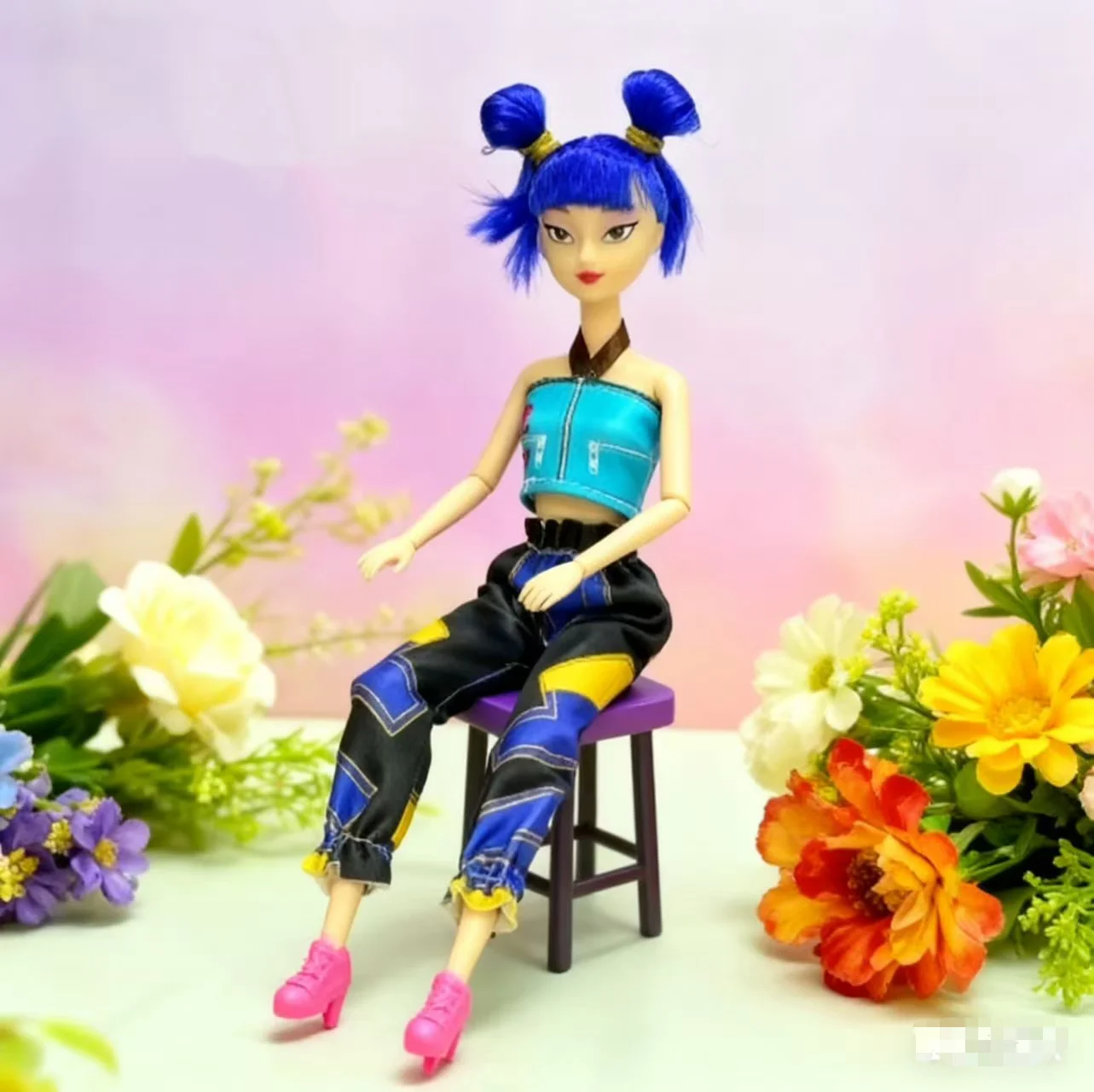 NUOVI giocattoli per bambole Kpop Demon Hunters Action Figure Toy Rumi Mira Zoey Bella principessa Baby Girl Dolls Giocattolo fai da te in plastica per ragazze