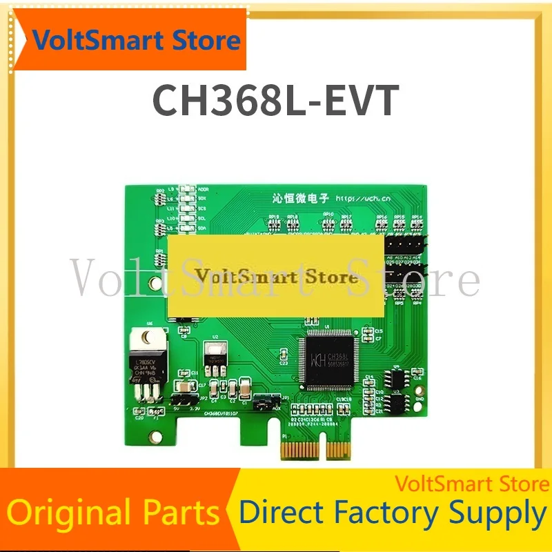 VoltSCH368 Development Board PCIE Bus High-speed Real-time CH368L-EVT Evaluation Board