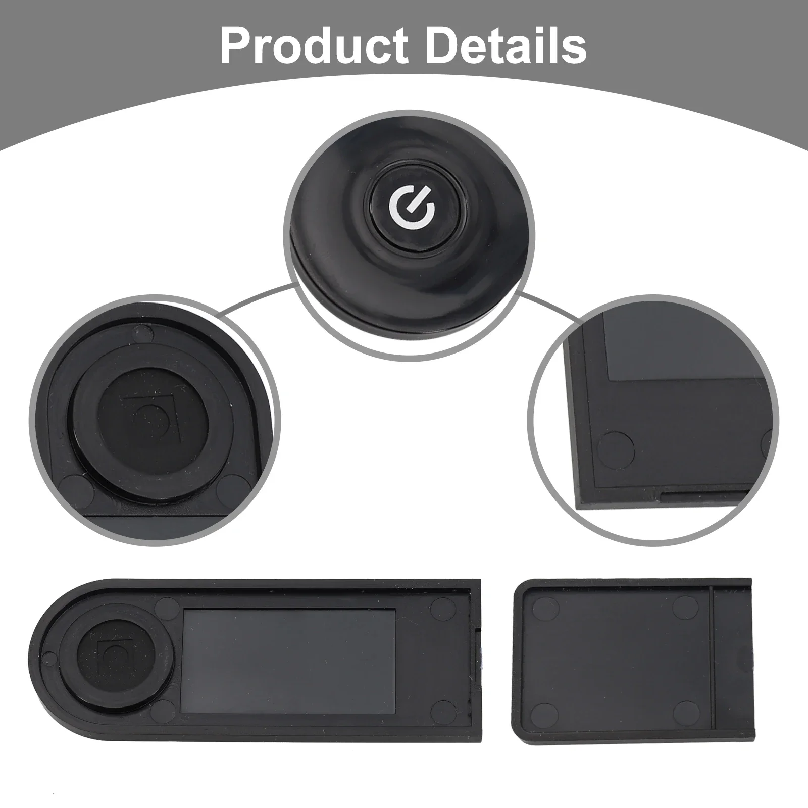 

Parts 25g Black Plastic 13.3*6.6cm Dashboard Cover Accessories Easy Installation Spare For Xiaomi For M365 Pro