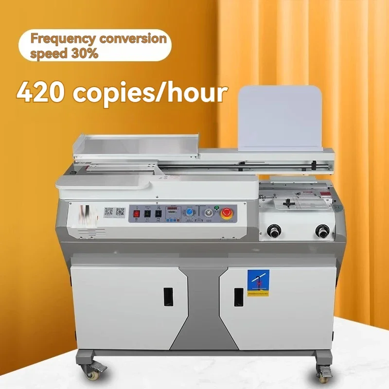 C6-B Automatic Wireless Binding Glue Book Machine Copperplate Paper Binding Machine