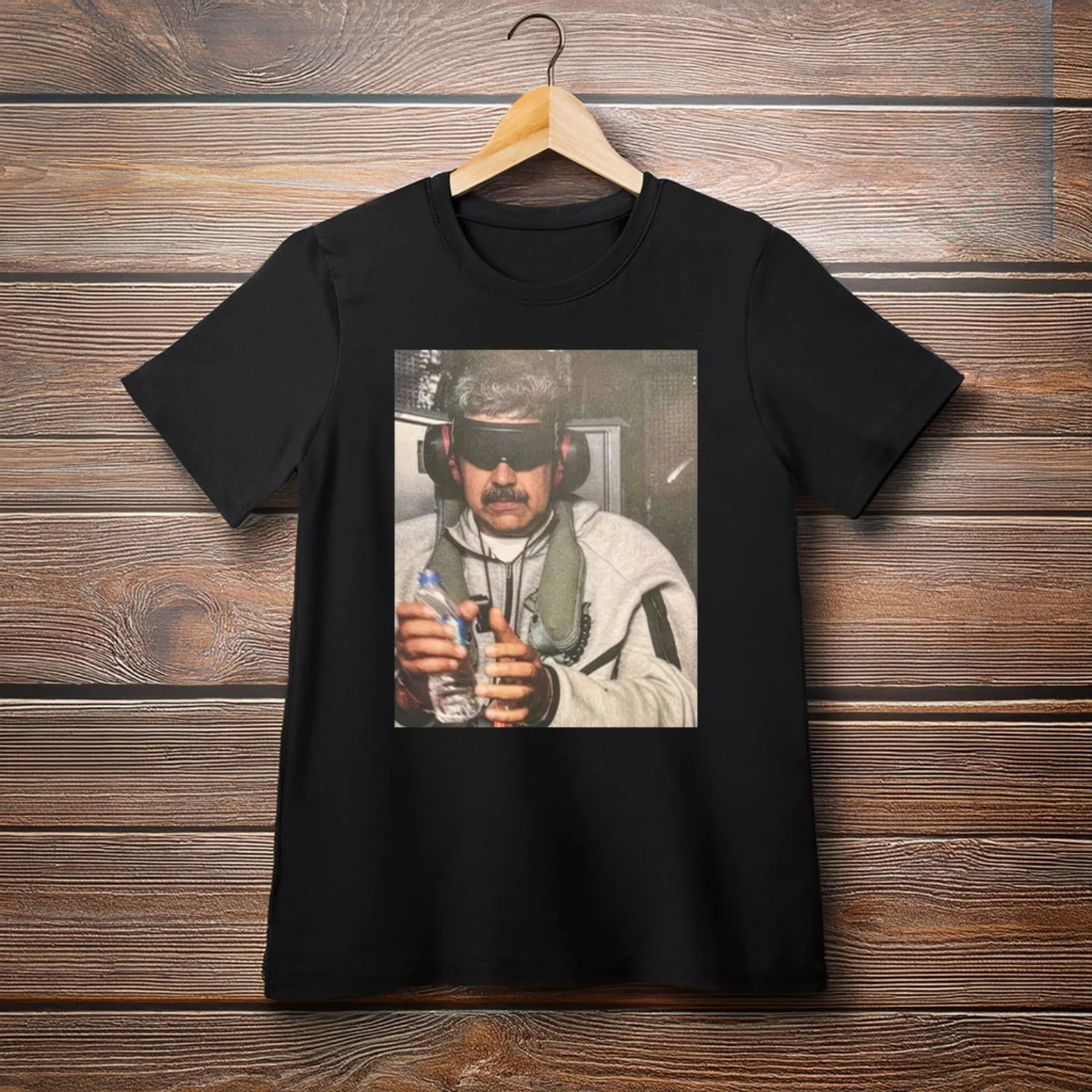 

Capturado Nicolas Maduro Arrest Humor Shirt Short Sleeve Streetwear Tops Summer O Neck Clothes Novelty Woman Man Funny T-Shirt
