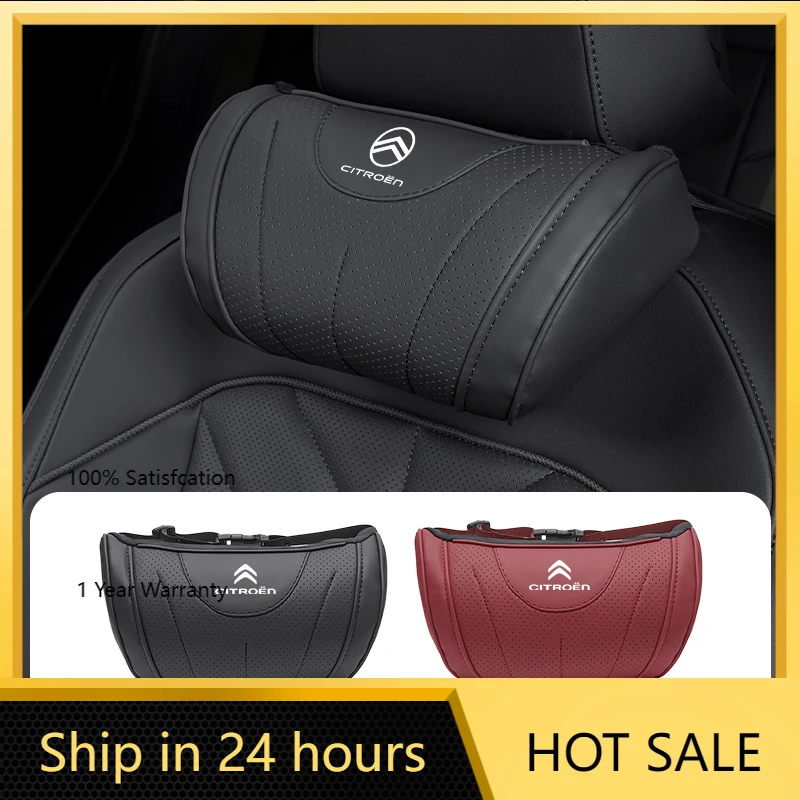 

Новая подушка для шеи из пены с эффектом памяти на подголовник автомобиля 2026 года для Citroen C3, C5, C5X, C4, e-C4, X, e-C3, C-Elysee, Berlingo, C1, C-