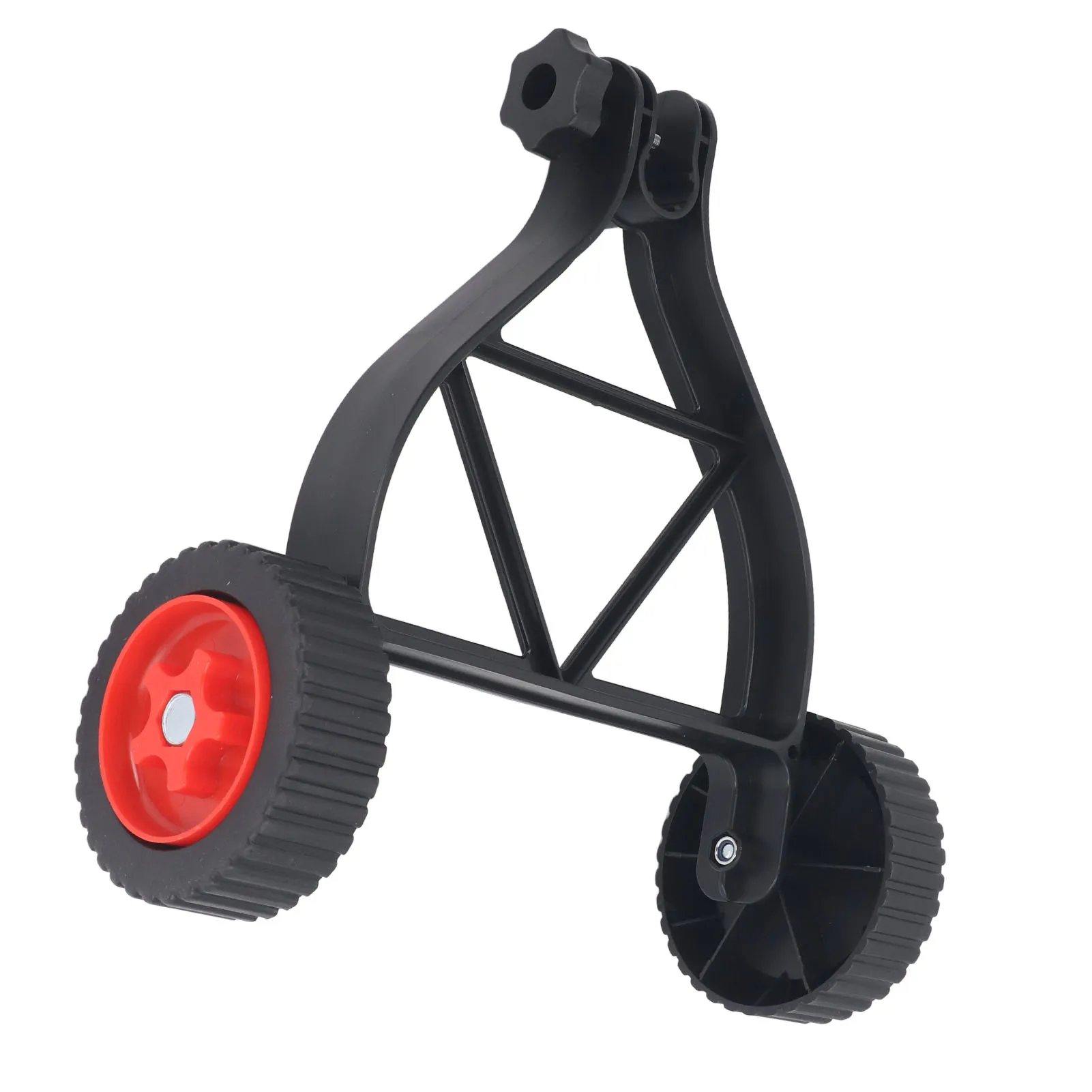 Lithium Lawn Mower Support Wheel Height Adjustable Portable Universal String Trimmer Support Wheel for Gardening Supplies