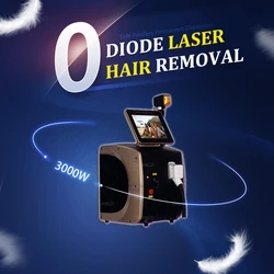 Beruf 808 nm Diodenlaser 3000 W Haarentfernungsmaschine Epilierer Neu im Ausrüstung Drei Wellenlängen Eis Platin Gerät