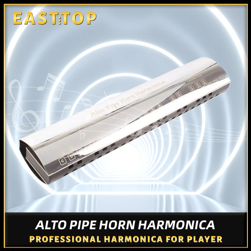 

EASTTOP Alto Pipe Horn Harmonica