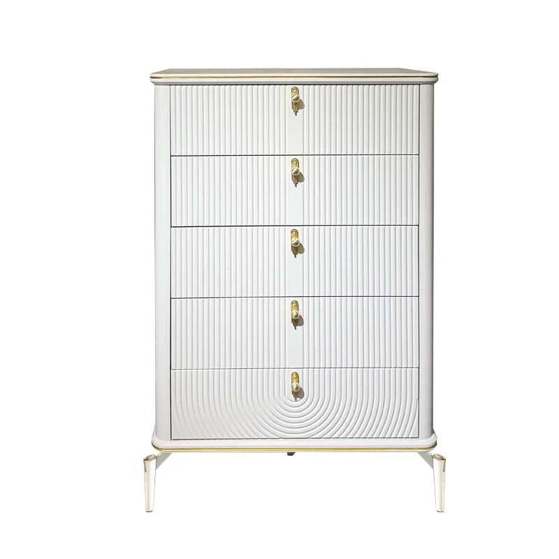 

Modern Simple White Wooden Bedside Table Bedside Table Home Furniture Bedroom Locker Luxury Bedroom Side Table