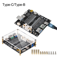 New Micro Type-C Type-B Short Circuit Switch Test Board Data Cable Anomaly Detection USB Cable Tester For iOS Android Test Board