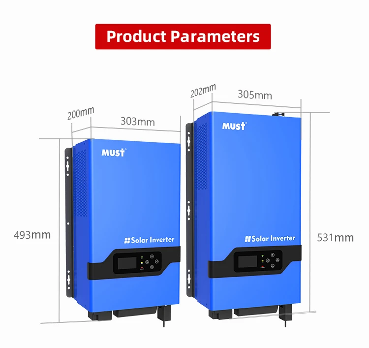 العاكس الهجين 5KW 6KW العاكس للطاقة الشمسية سبليت المرحلة إلى 110V 220V الناتج يجب العاكسون والمحولات
