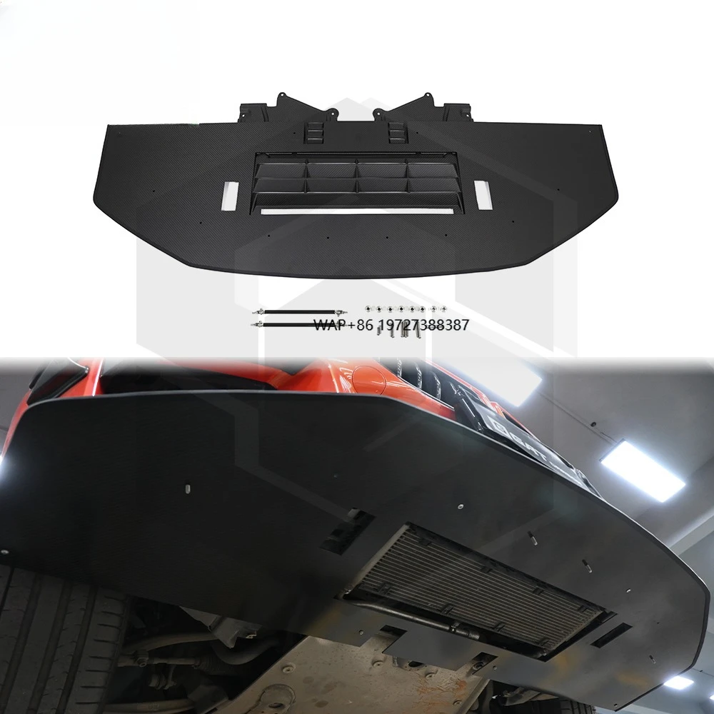 

APR Style for G87 M2 Front Lip Spoiler Oil Cooler Protection Plate Dry Carbon Fiber Splitter Chin Lip Front Scoop Upgrade