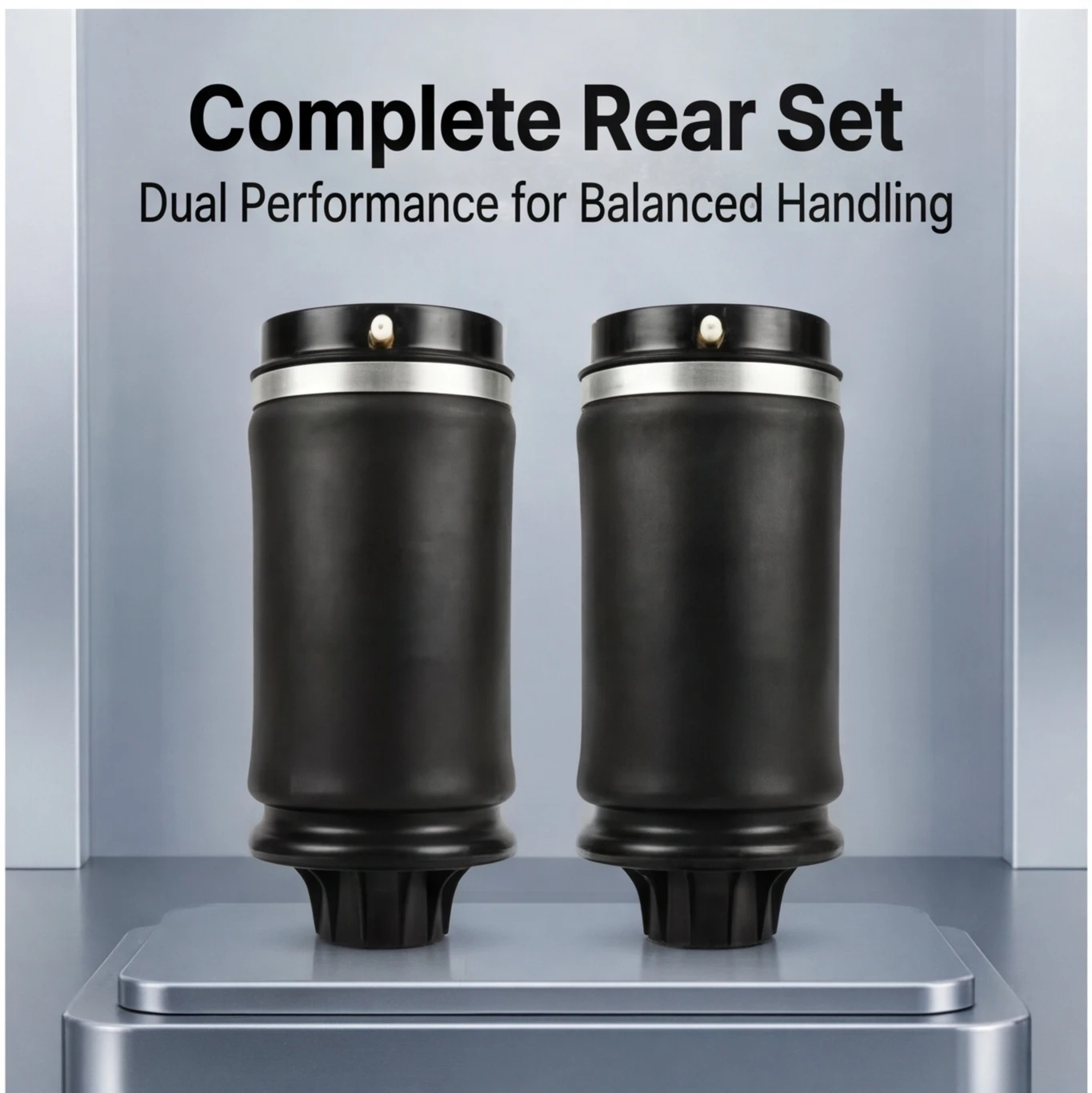 Pair REAR AIR SUSPENSION SPRINGS FOR MERCEDES W164 W166 GL320 GL350 GL450 GL550 ML320 ML350 ML450 ML550 A1643200625
