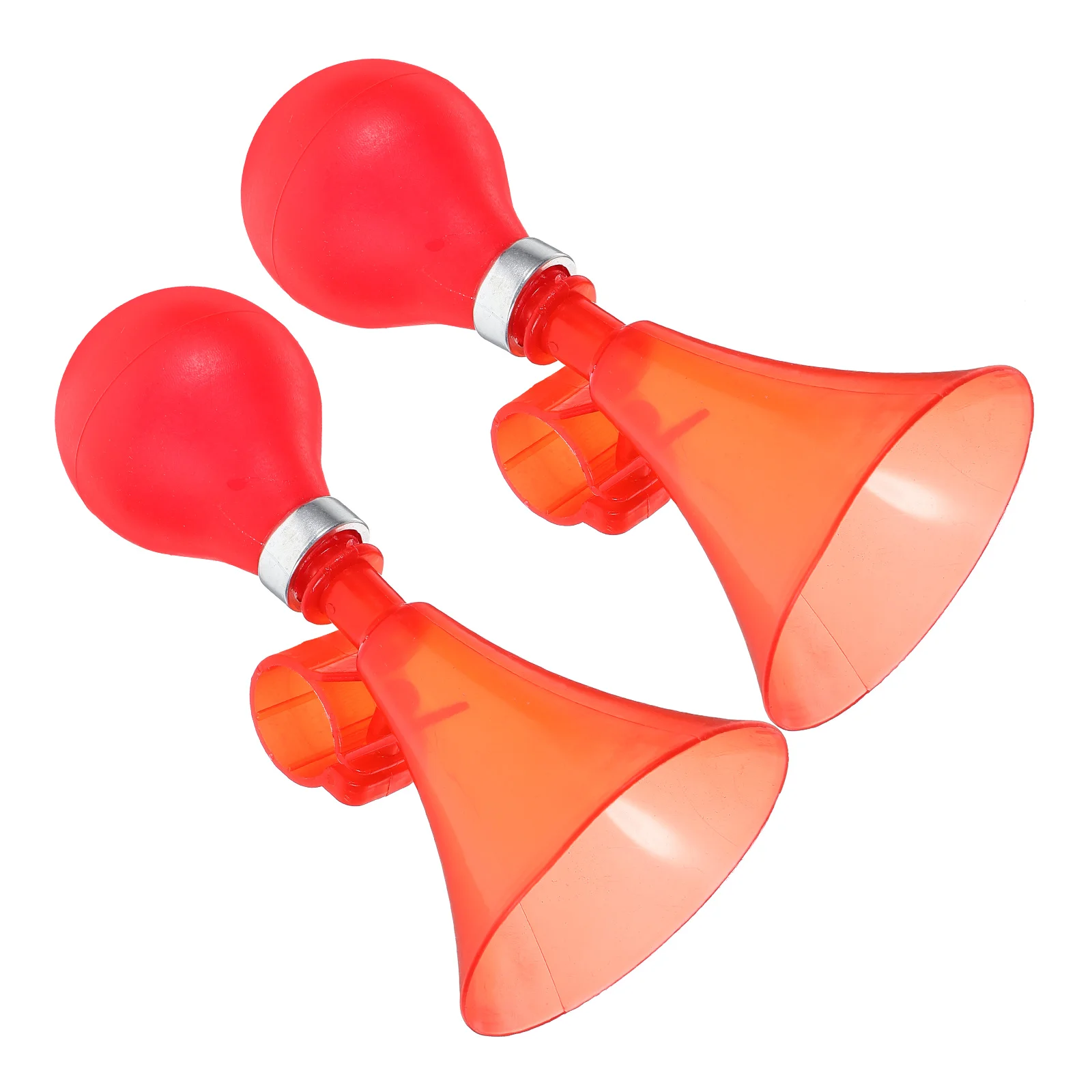 

2pcs Blue Bicycle Air Horn Kids Bike Bell Squeeze Plastic Loud Clear Sound Safety Warning Mountain Road Bikes Waterproof