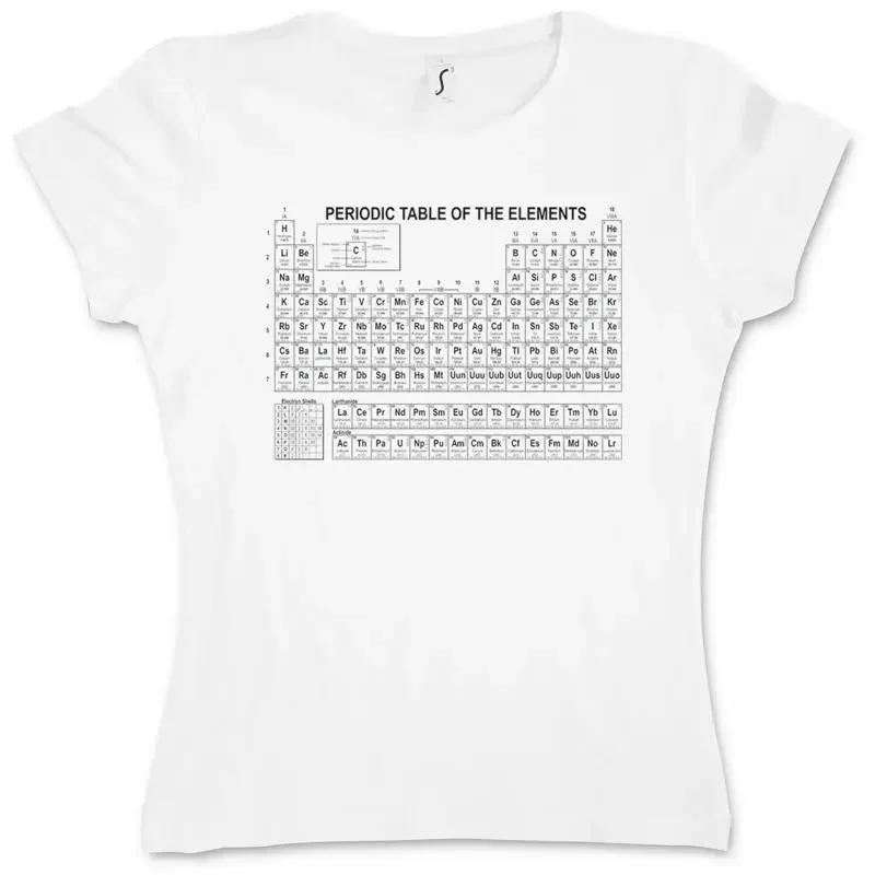 PERIODIC TABLE OF THE ELEMENTS I GIRLIE SHIRT Breaking Teacher Bad TBBT