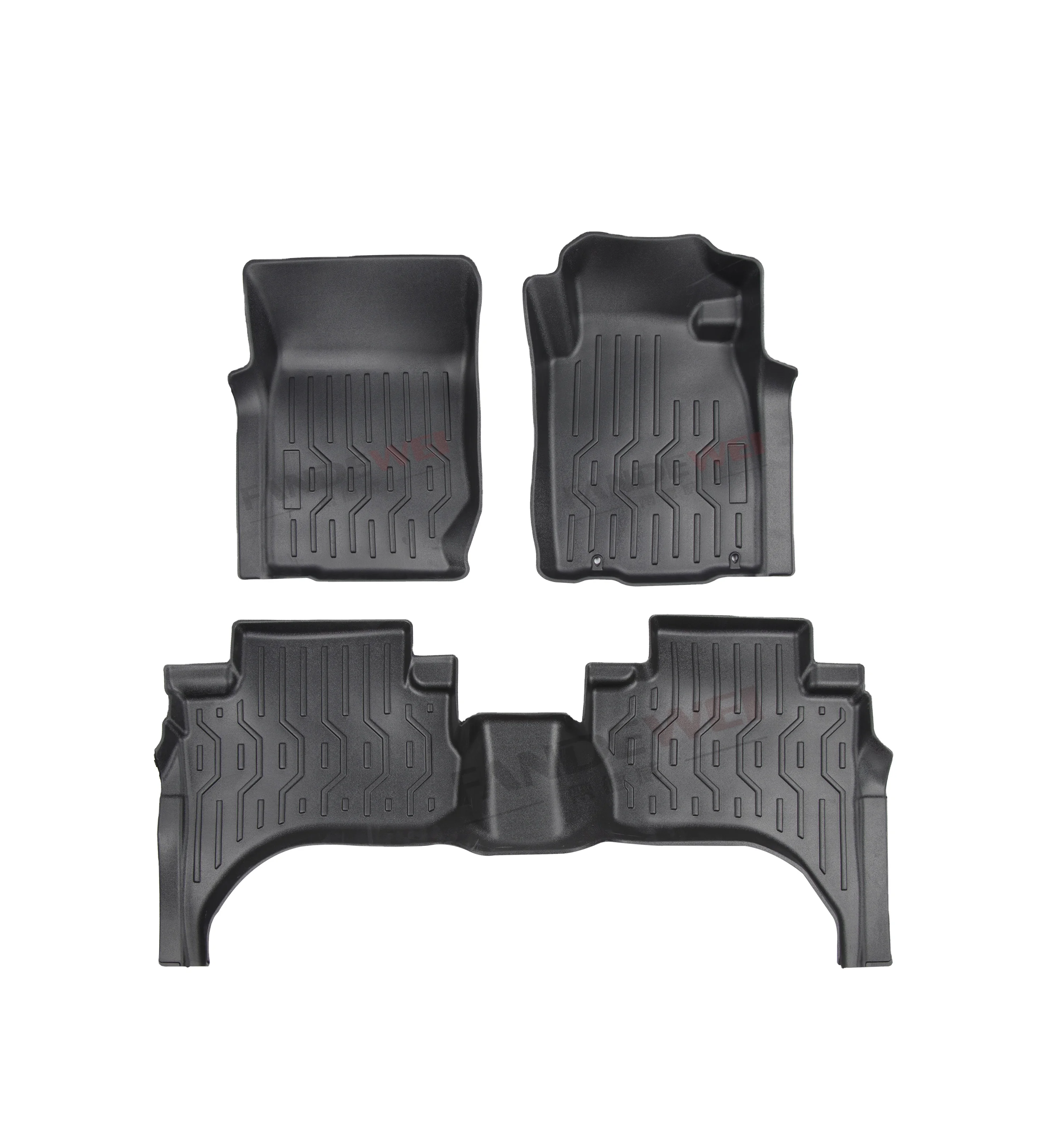 

All Weather Rubber Car Floor Mats for MITSUBISHI Pajero Triton Eco-friendly Rubber Carpets Waterproof Car Trunk Mat