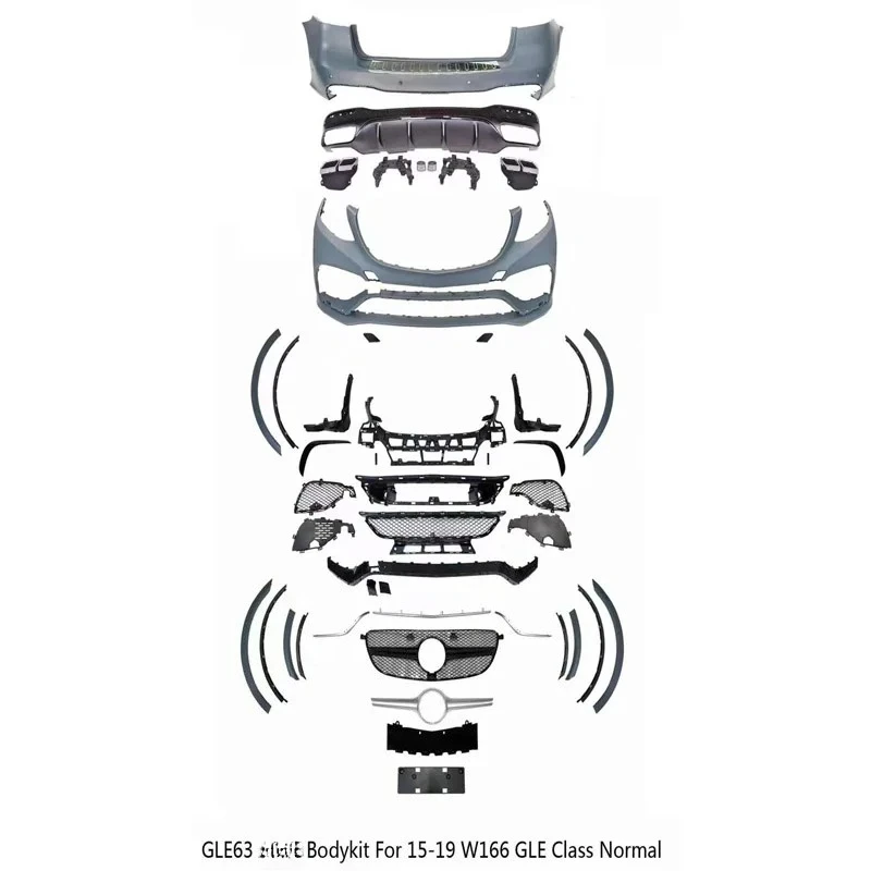 

Factory - Fit ForMercedesBenz W166 GLE GLE63 AMStyle ABS Body Kit 2016 - 2019