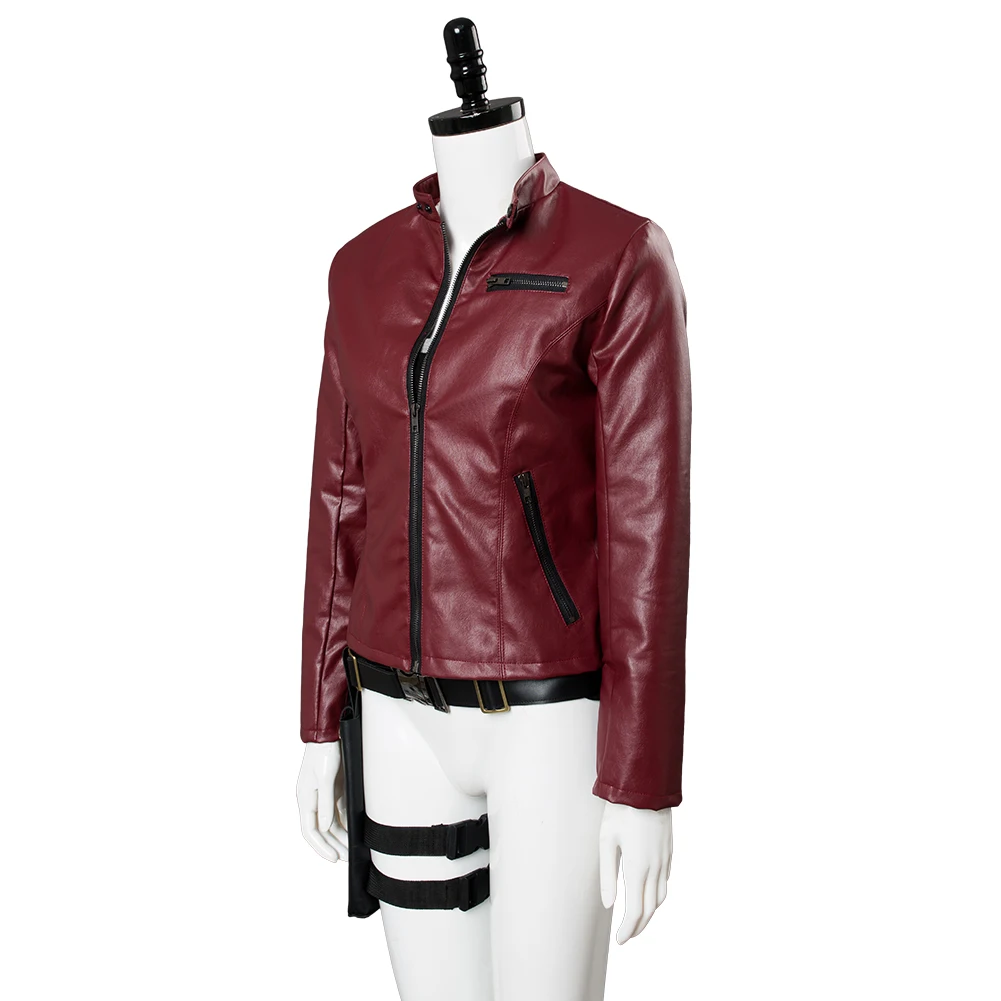 バイオハザード　クレア・レッドフィールド　コスプレ　ジャケット ロゴあり クレア・レッドフィールドコスプレ衣装バイオハザードゲーム変装女性