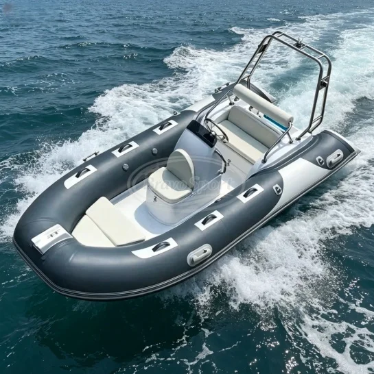 RIB 390 PVC/Hypalon Fiberglass Hull Inflatable Boat for Sale