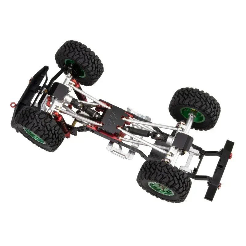 Protector de eje de armadura de chasis de acero inoxidable, juego de placa de deslizamiento para TRX4M piezas 1/18 RC Crawler Car, piezas de actualización, 3 TRX4-M