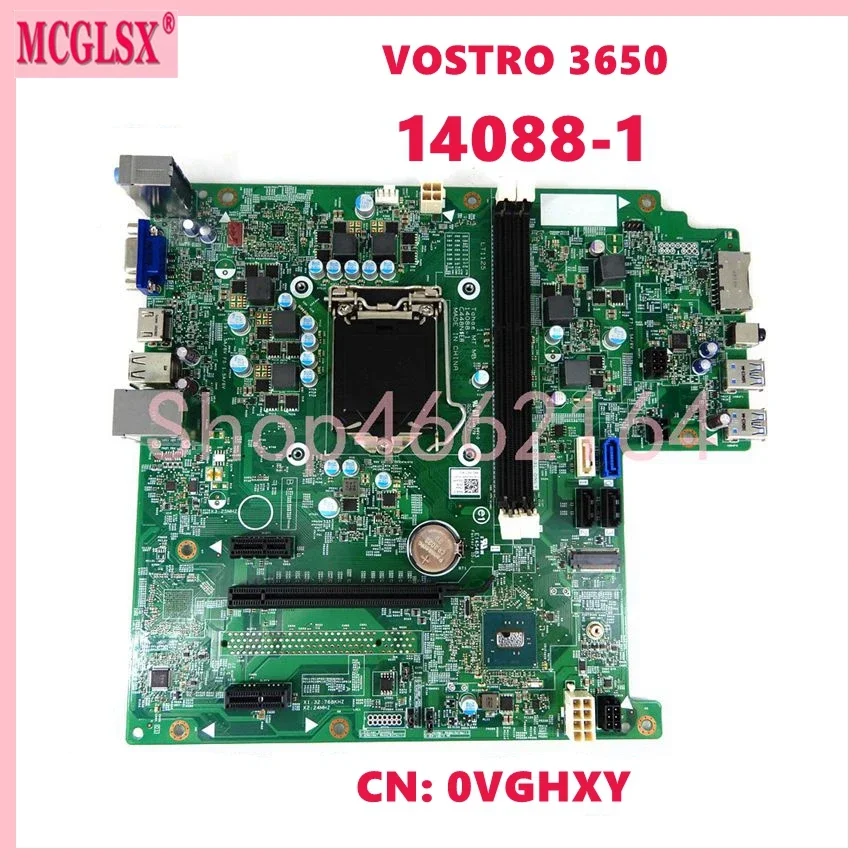 14088-1 CN:VGHXY 0VGHXY LGA1151 H110 Motherboard For DELL Vostro 3653 3650 Mainboard 100% Tested Working OK