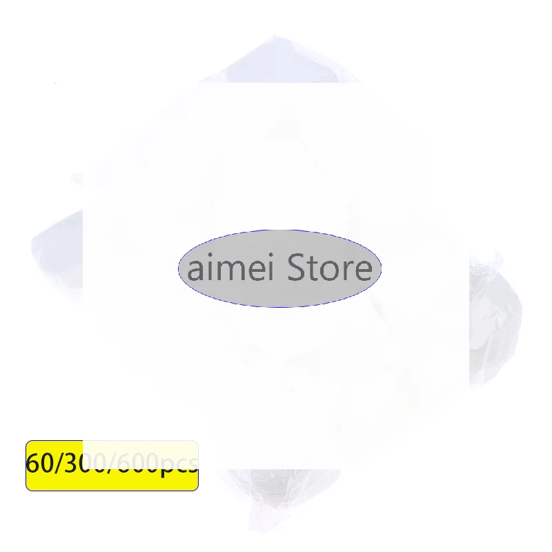 60/300/600pcs Disposable Makeup Cotton Pad Soft Pearl Notched Design Facial Cleaning Wipes Makeup Remover Cosmetic Tool