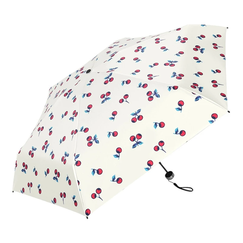 Fashion for Sun Rain Umbrella Mini Pocket 5 Folding Umbrellas Windproof Travel Umbrella Anti UV Portable Parasol Drop shipping