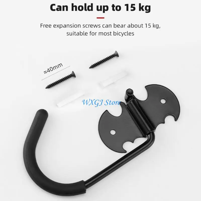 37JE Bicycles Mounted Rack Stands Mountain Bike Rack Stands Hanger Hook Storage Stand