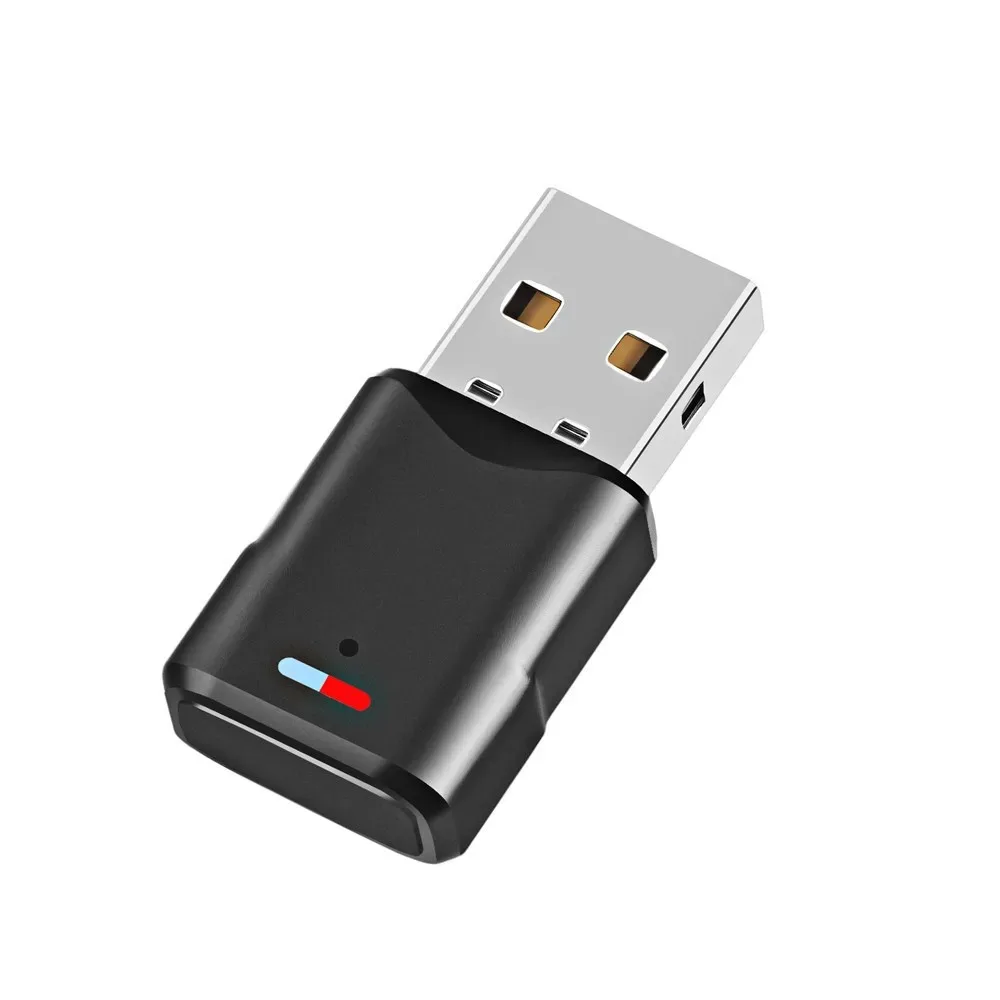 Wireless Game Audio Headphone Adapter Receiver for PS5 PS4 Game Console PC Headset 2 in 1 USB Bluetooth 5.3 Audio Transmitter