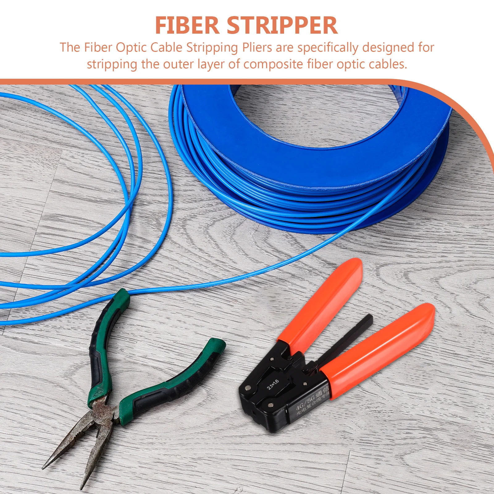 

Fiber Optic Universal Stripper Pliers Efficient High Performance Fiber Stripping Cable Cutter Optical Tools Fibre Optic Tools