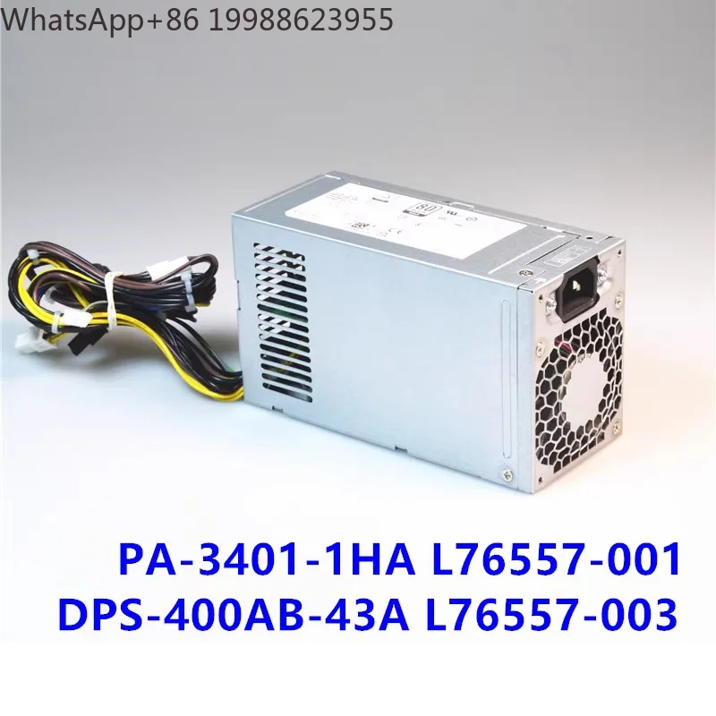 For Envy TE01 Pavilion TG01 TP01 280 288 285 480 600 G4 G5 MT Power Supply L76557-003 400W DPS-400AB-43 A PA-3401-2HA