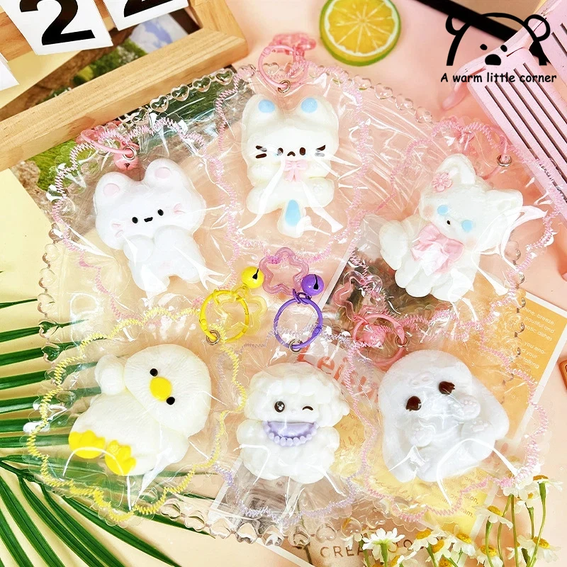 Exquisite Small Animal Squeeze Toys Food Grade Silicone Cream Clay Seam Edge Design Slow Rebound Relaxation Stress Relief Toy