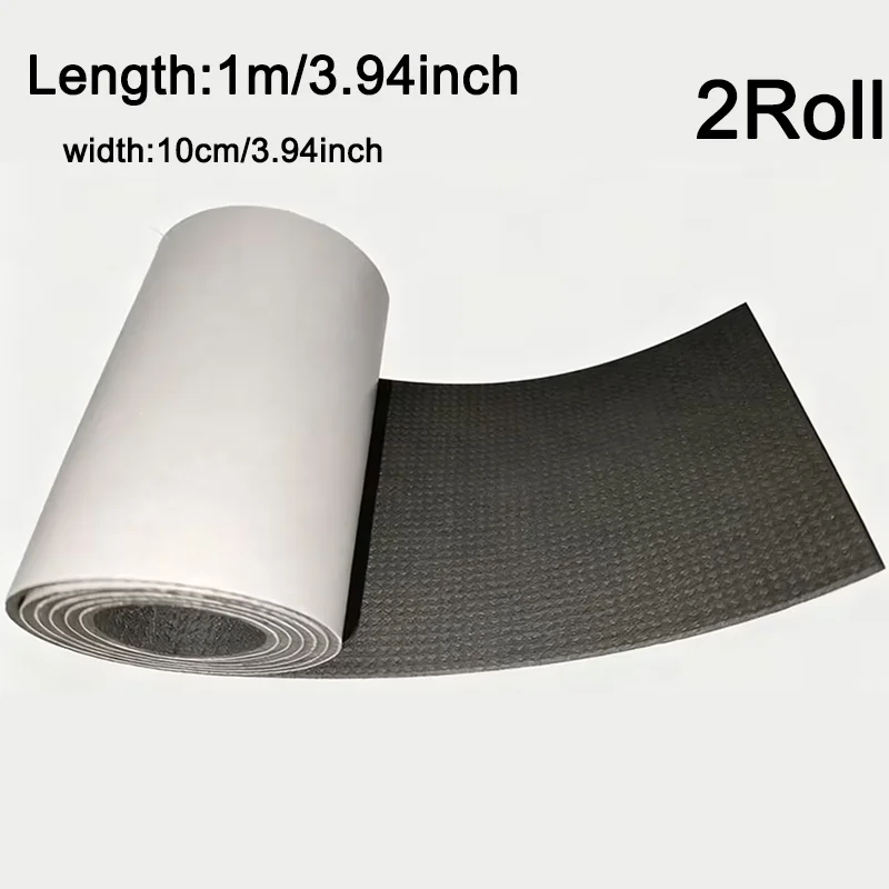 2 Roll Thick Non-Slip Wear-Resistant Shoe Sole Sticker - Anti-Abrasion Heel for Quieter, Sound-Canceling Chunky Heels Protection