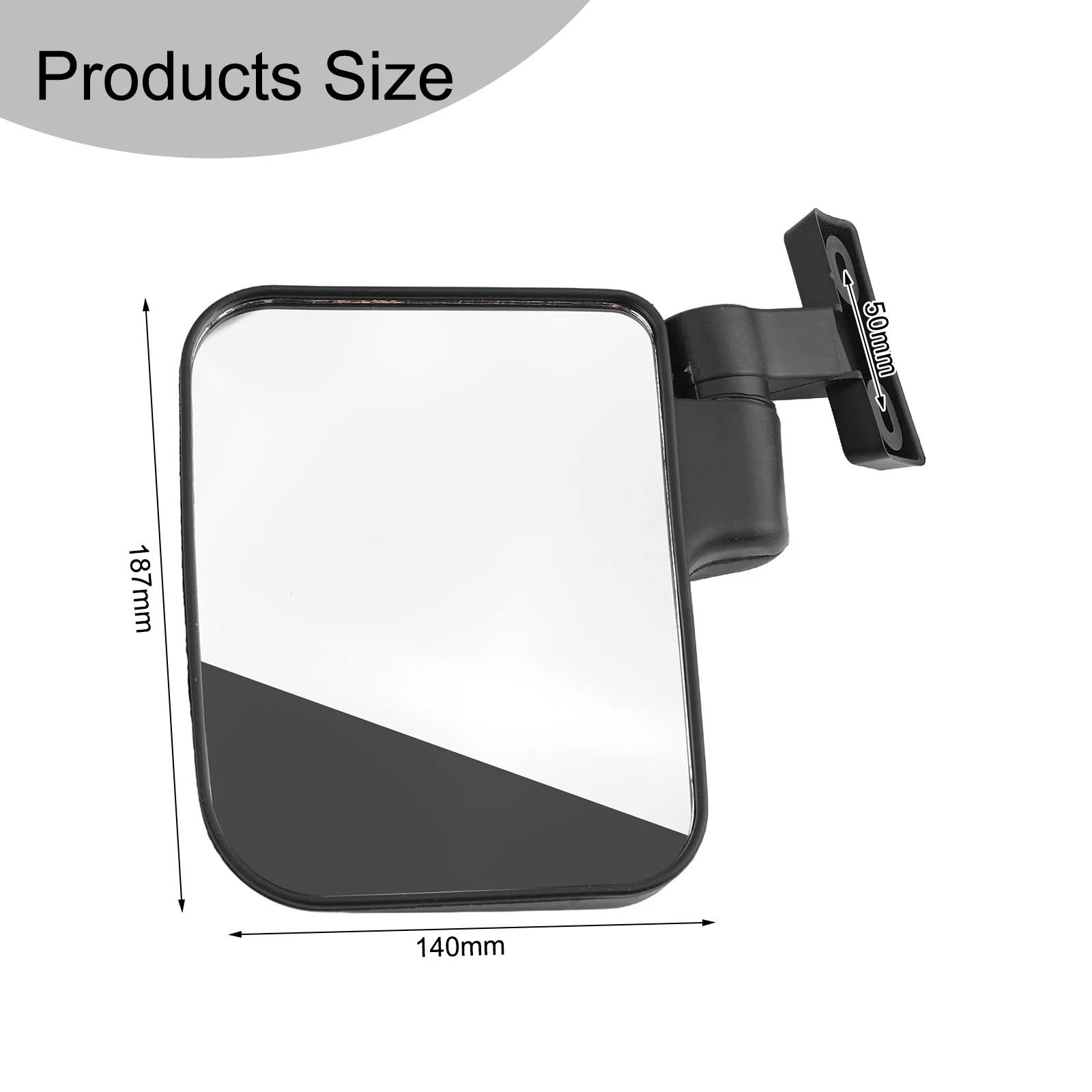 Tricycle Side Mirror Closed Rotated Adjust Rearview Mirror Rotated Adjust Rearview Mirror High Definition Mirror View