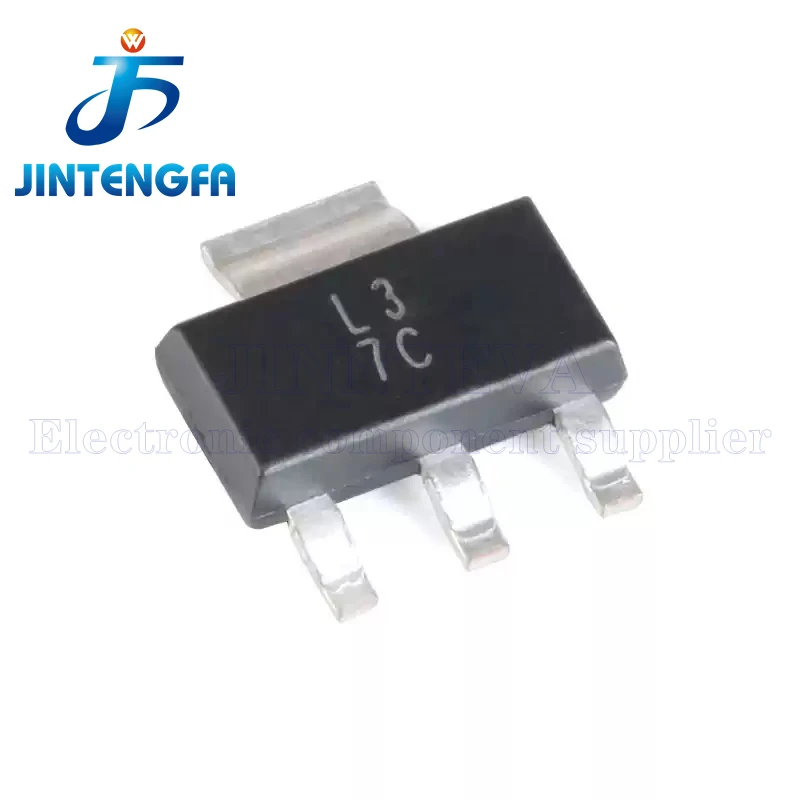 10PCS LM317DCYR L3 SOT223 LM317 LM317DCY SOT-223 LM317DCYRG3 1.5A 1.25V TO 37V SMD 3-Terminal Adjustable Regulator IC Transistor