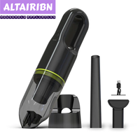 Handheld Cordless Vacuum Cleaner For Car Pet Hair Strong Sunction 4000-6000pa Type-C Charger 2000mAH Battery Dry-Wet 350ml