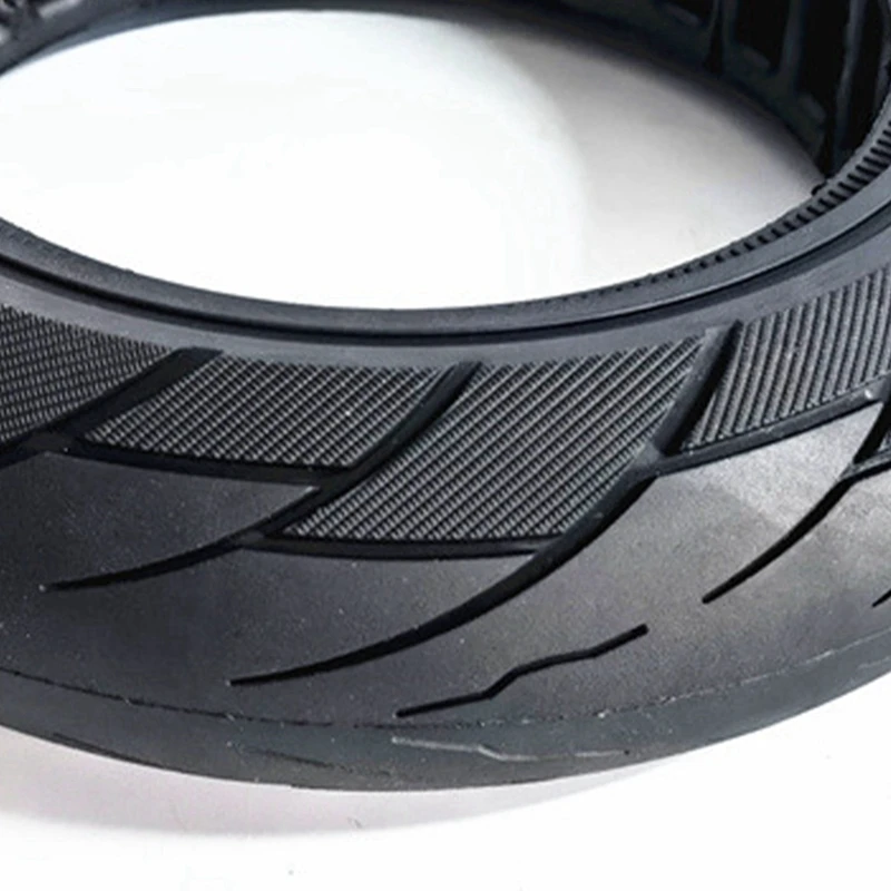 2X 10X2.50-6.5 Hollow Solid Tire MAX G30 Electric Scooter 60/70-6.5 Honeycomb Solid Tire Black 1100G