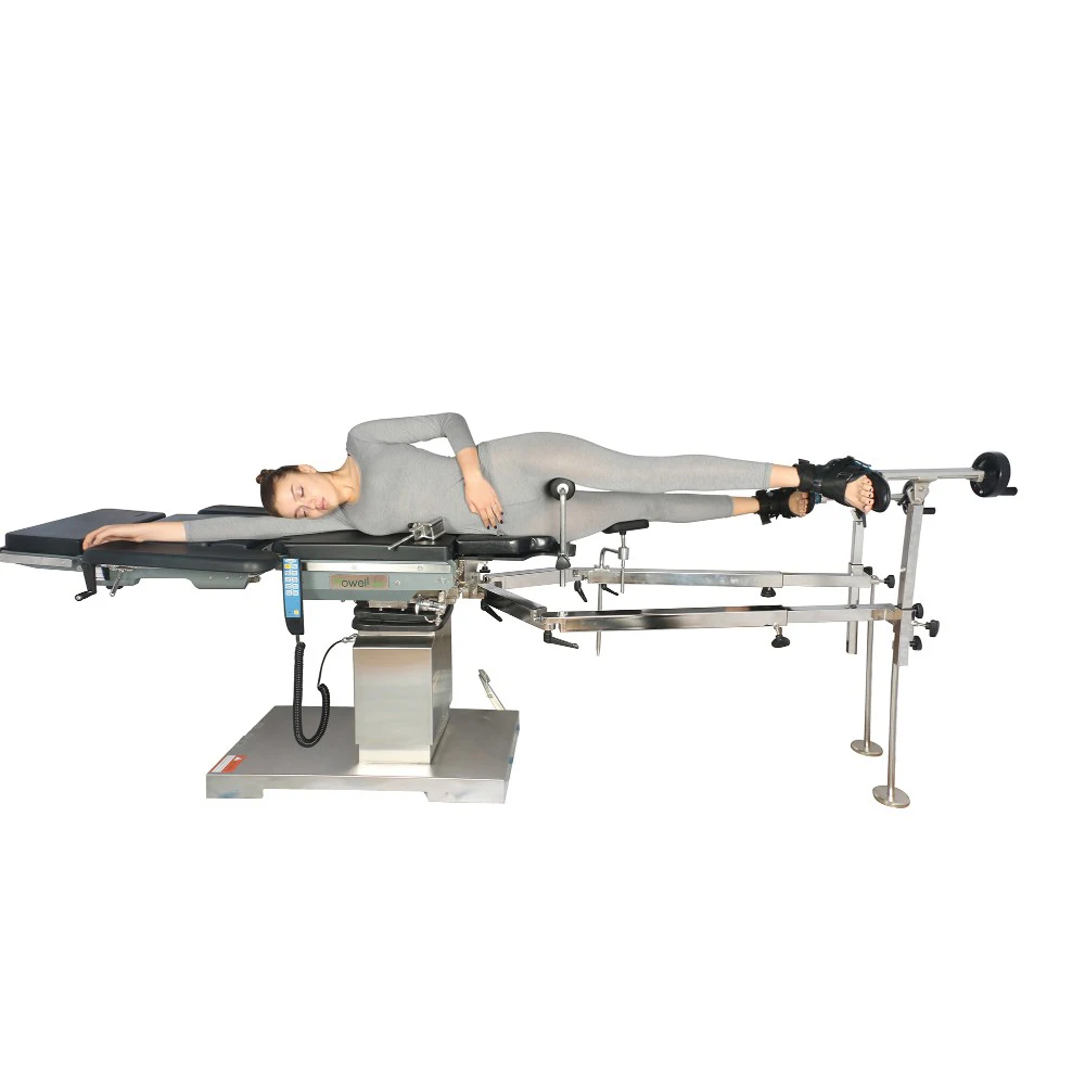 QSK1 Electro Hydraulic orthopedic surgical table orthopedic traction table orthopedic operating table with traction frame F-06