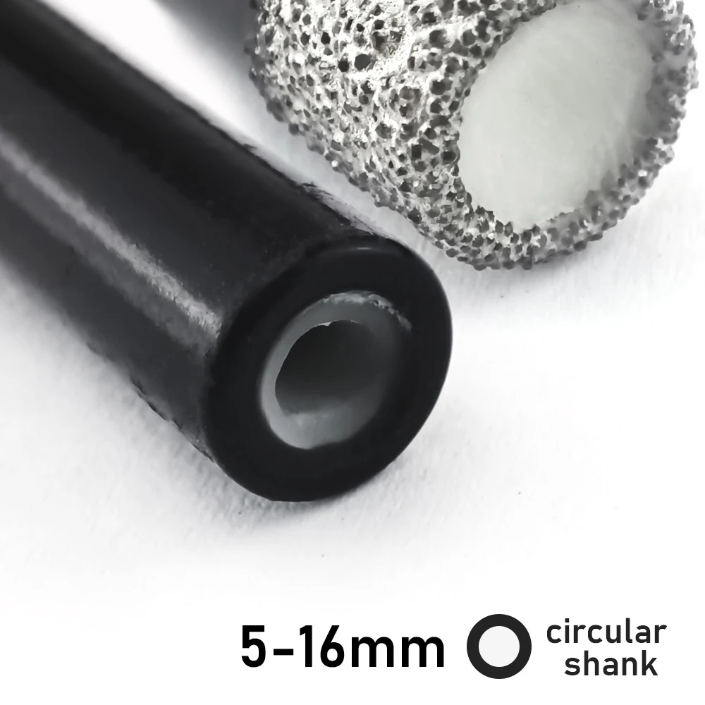 1Pc 6-75mm 다이아몬드 코팅 드릴 비트 세트 구멍 톱 키트 유리 대리석 화강암 석재 타일 세라믹 용 핸드 툴