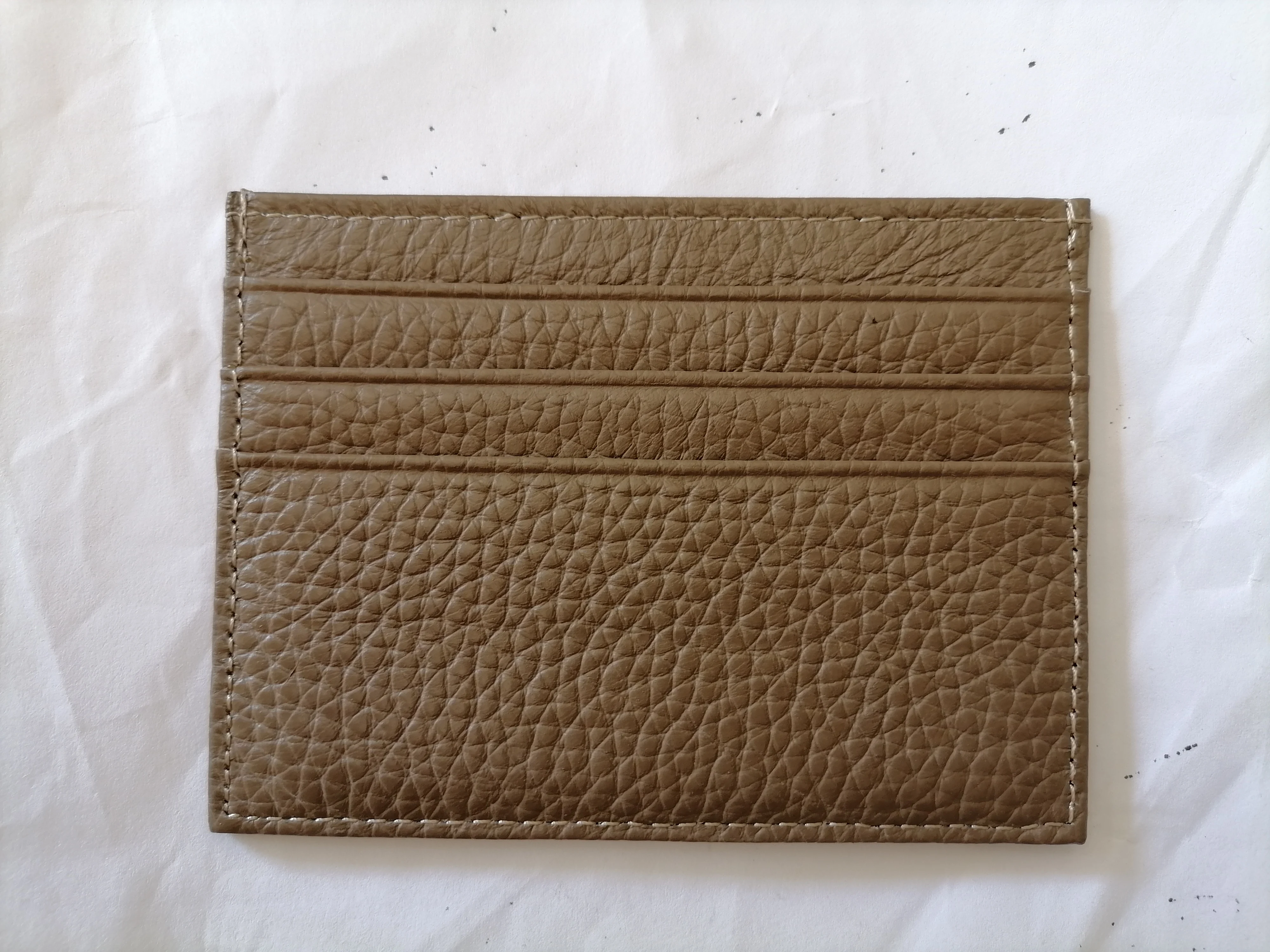 Kreditkartenetui aus Leder, individueller Initialenhalter, personalisierte Initiale, schlanke Geldbörse, Monogramm, Namensbrieftasche, Kartenhalter, DIY, Weihnachten