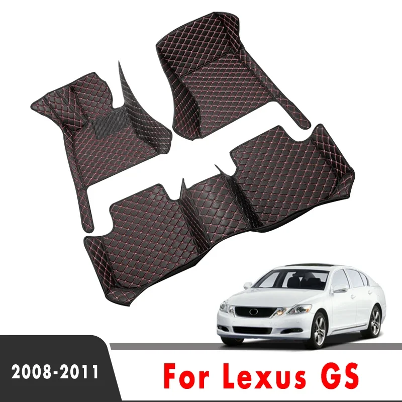 

Автомобильные коврики для Lexus GS 2011 2010 2009 2008, водонепроницаемые коврики, автомобильные аксессуары на заказ, запасные части для салона