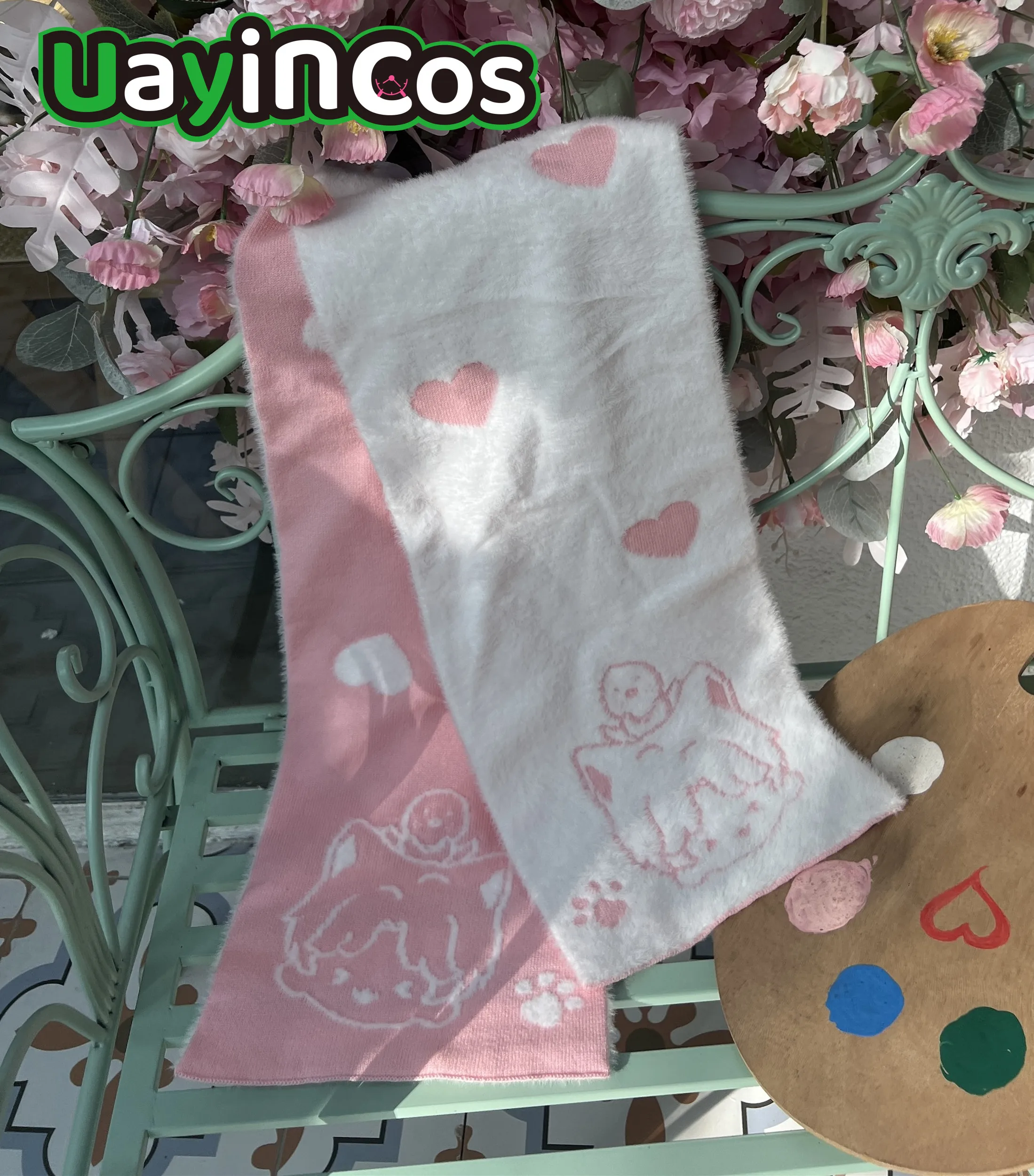 

In Stock Scarf Love and Deepspace Double Sided Color Sylus Rafayel Warm Winter Scarf Outdoor Neck Cover Scarf Anime Game Kids G