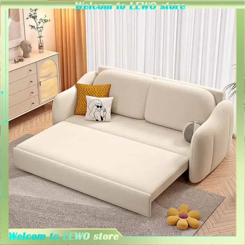 

Multifunctional Folding Sofa Bed Living Room Apartment Interior Sofa Minimalist Elegant Divani Da Soggiorno Home Accessories