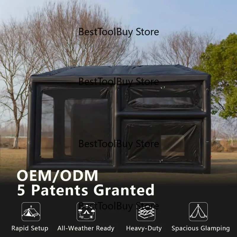 Factory direct salesFactory-Direct Cube Air House New Design Camping Gear Glamping Space Inflatable Tent for Outdoor Adv