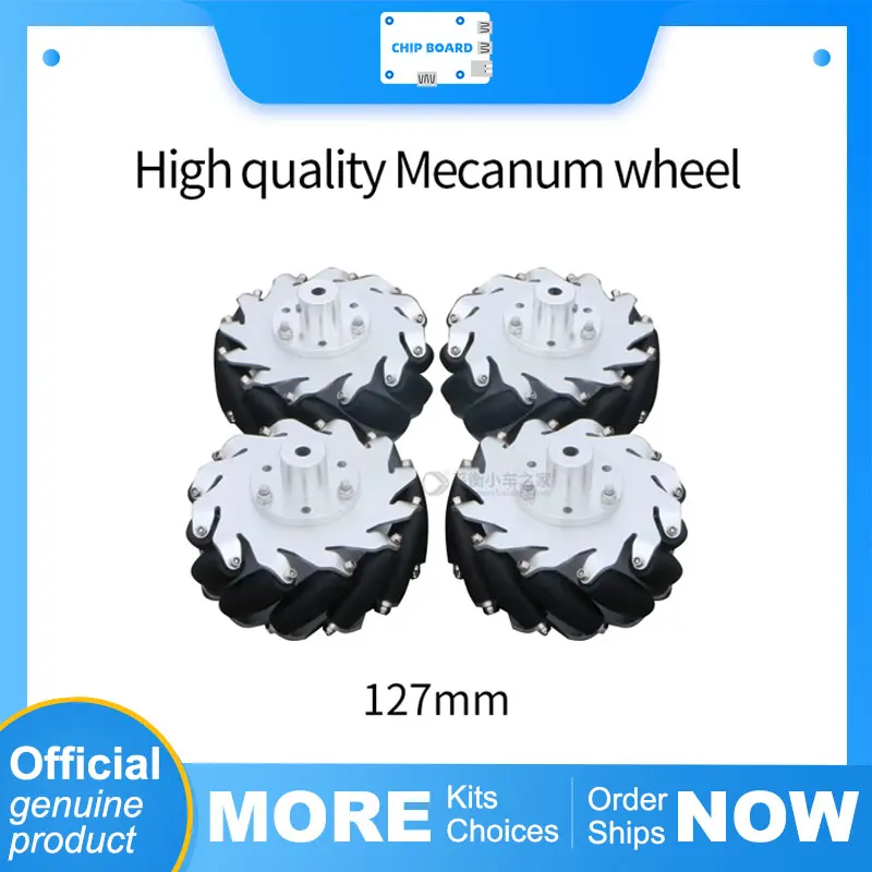 

omni wheels 127 mm A set of 4 Mecanum wheels 127 mm